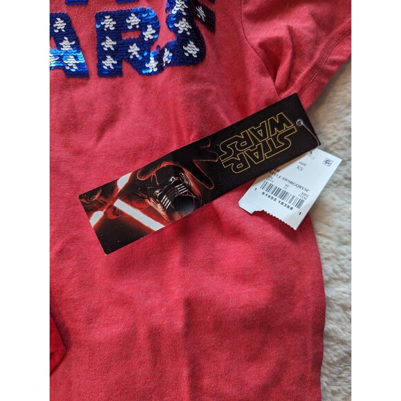 Star Wars Bundle 2 Short Sleeve Red T-Shirts Darth Vader Storm Troopers Size xs - Picture 6 of 10